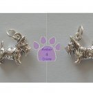 Scottish Terrier Sterling Silver Pendant - Scottie Dog charm