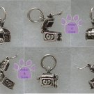 Small Treasure Chest Sterling Silver Pendant hinged lid opens charm