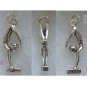 Gymnast Sterling Silver Pendant handstand on balance beam charm