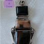 Jasper Sterling Silver Pendant three different jaspers