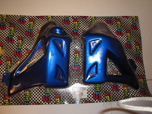 04/05 Suzuki SV 650 Blue Rad Cover
