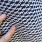 Vtg late 30's Art Deco Rayon Crepe Skirt 28"w (as-is)