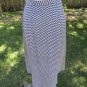 Vtg late 30's Art Deco Rayon Crepe Skirt 28"w (as-is)