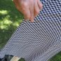 Vtg late 30's Art Deco Rayon Crepe Skirt 28"w (as-is)