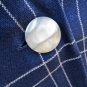Vtg 50s blue plaid 3-pc rayon-cotton Suit  sz 6-8 Calif