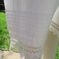 vtg 19th C Victorian Cotton Bloomers Crochet Lace 26"W