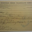 Western Union telegram, October 3, 189-, Carson City NV