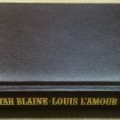 Louis L'Amour "Utah Blaine" Hardcover Leather? EXCELLENT