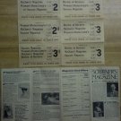 Lot 4 - Magazine Advertisement Order Forms 1909