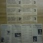 Lot 4 - Magazine Advertisement Order Forms 1909