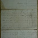 1887 B-Day Letter from "Papa" to his 7 year old daughter