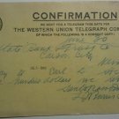 Western Union Telegraph- Carson City, NV 1905