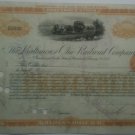 1901 Baltimore & Ohio Railroad Company stock certif