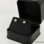 Genuine .84 ct ROUND DIAMOND STUD 14K WG EARRINGS SI2