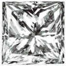 Genuine GIA Cert. 1.15 CT Square Princess  Cut  DIAMOND