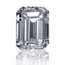 Genuine EGL Cert 1.28 ct EMERALD Loose Diamond H VVS2