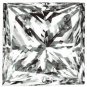 Genuine GIA Cert. .71 ct Princess Loose Diamond G VVS1