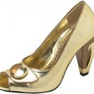 Marichi Mani Beautiful & Sharp Gold Pumps-Size 7-$125 Marichi Mani Beautiful & Sharp Gold Pumps-Size 7-$125