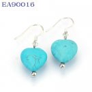 No:16 Genuine Handmade Silver Turquoise Earring No:16 Genuine Handmade Silver Turquoise Earring