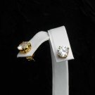 Stud 4 ct CUBIC ZIRCONIA Earrings AAA Grade