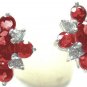 Custom Made 1.18 ctw Emerald & Diamond Earrings 14k Yellow or White Gold