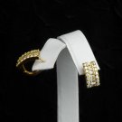Leverback 1.5 ct CUBIC ZIRCONIA Earrings AAA Grade