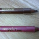 JORDANA JUMBO PENCIL LIPSTICK-PINK PASSION & JUMBO EYE SHADOW-SANDSTONE