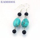 No:5 Genuine Handmade Silver Turquoise Earring No:5 Genuine Handmade Silver Turquoise Earring