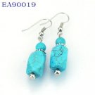 No:19 Genuine Handmade Silver Turquoise Earring No:19 Genuine Handmade Silver Turquoise Earring
