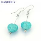 No:7 Genuine Handmade Silver Turquoise Earring No:7 Genuine Handmade Silver Turquoise Earring