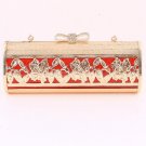 High End Quality Bow Red Evening Bag-Austrian Rhinestones Crystal High End Quality Bow Red Evening Bag-Austrian Rhinestones Crystal