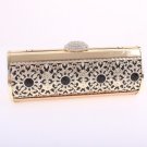 Filigree High End Quality Black Evening Bag-Austrian Rhinestones Crystal Filigree High End Quality Black Evening Bag-Austrian Rhinestones Crystal