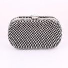 Black-High End Quality Evening Bag Both Sides Austrian Crystal Rhinestone Black-High End Quality Evening Bag Both Sides Austrian Crystal Rhinestone