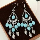 Beautiful Fashion Handmade Turquoise Stone Chandelier Earrings Beautiful Fashion Handmade Turquoise Stone Chandelier Earrings