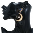 Heavenly Beautiful Vintage Celestial Moon Star Sun Earrings - Very Metaphysical Heavenly Beautiful Vintage Celestial Moon Star Sun Earrings - Very Metaphysical