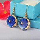 Heavenly Beautiful Vintage Celestial Round Earrings - Very Metaphysical Heavenly Beautiful Vintage Celestial Round Earrings - Very Metaphysical