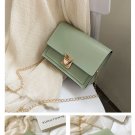 Luxury Ladies Modern Handbag On Chain Multi-Function Lock Clasp Clutch-Sage Luxury Ladies Modern Handbag On Chain Multi-Function Lock Clasp Clutch-Sage