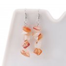 Beautiful Handmade Natural Agate Stone Dangle Earrings