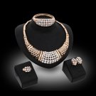 18k Gold Plated Sharp Jewelry Set with Rhinestones 18k Gold Plated Sharp Jewelry Set with Rhinestones