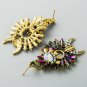 Awesome Upscale Retro Multi Irregular Court Style European Crystal Earrings