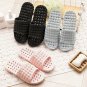 Unique & Comfortable Non-Slip Soft Bottom Plastic Beach Sandals - Black 9