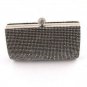 Evening Bag With Crystal Rhinestone On Both Sides