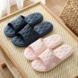 Most Comfortable Non-Slip Soft Bottom House Shoes or Beach Sandals - Black 9