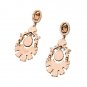 Unique & Beautiful Victorian Era Multi-Color Lucite Chandelier Earrings