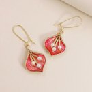 Beautiful Fashion Modern Drop Pearls Flower Earrings-in 2 colors