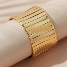 Sensational 18k Gold Plated Impressive Modern Style Cuff Bracelet Sensational 18k Gold Plated Impressive Modern Style Cuff Bracelet
