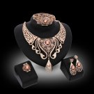 18k Gold Plated Luxurious Jewelry Set - Yellow Austrian Crystal & CZ 18k Gold Plated Luxurious Jewelry Set - Yellow Austrian Crystal & CZ