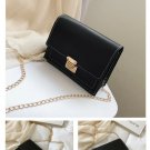 Luxury Ladies Modern Handbag On Chain Multi-Function Lock Clasp Clutch-Black Luxury Ladies Modern Handbag On Chain Multi-Function Lock Clasp Clutch-Black