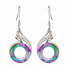Beautiful Fashion Ethnic Gradient Colorful Crystal Circle Of Wisdom-Rose/Purple