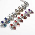 Impressive & Breathtaking Unique Large Crystal Earrings in 8 colors Impressive & Breathtaking Unique Large Crystal Earrings in 8 colors